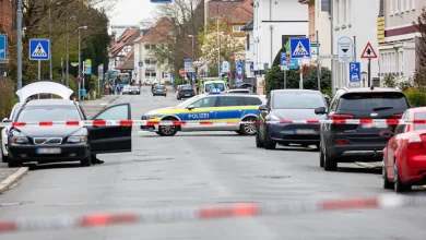 صورة مقتل مسلح برصاص الشرطة في ألمانيا