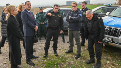 صورة وكالة “فرونتكس” تضاعف قواتها 3 مرات على حدود الاتحاد الأوروبي في بلغاريا