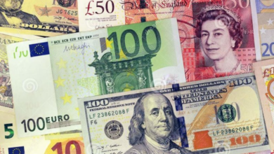 صورة أسعار العملات.. ارتفاع الدولار وانخفاض اليورو واستقرار الإسترليني