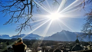صورة مارس الماضي الأكثر دفئا في النمسا منذ قرون