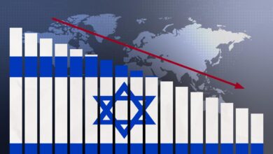 صورة انكماش قياسي.. صفعة قوية يتلقاها الاقتصاد الإسرائيلي