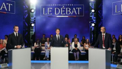 صورة الانتخابات الفرنسية.. نقاشات حادة واتهامات متبادلة بين ممثلي الكتل السياسية الرئيسية