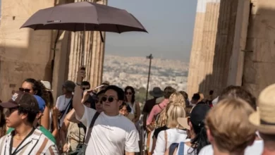 صورة الحرارة الشديدة تودي بحياة 5 سياح في اليونان