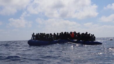 صورة وفاة 6 مهاجرين وفقدان 80 آخرين خلال محاولتهم العبور إلى الكناري