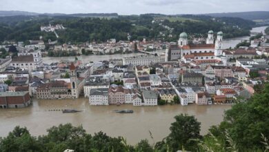 صورة مقتل 5 اشخاص في فيضانات ضربت جنوب ألمانيا