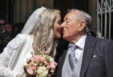 صورة ملياردير نمساوي عجوز يتزوج امرأة تصغره بنحو نصف قرن