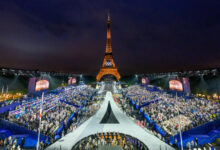 صورة افتتاح أولمبياد باريس بحفل أسطوري على نهر السين