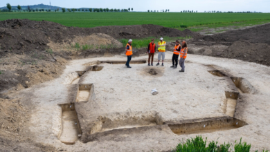 صورة اكتشاف مقبرة أثرية بألمانيا عمرها 6 آلاف عام