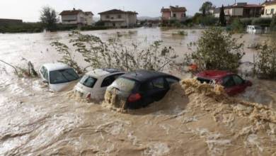 صورة فيضانات مدمرة تضرب شمال إيطاليا